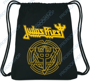 vak na záda Judas Priest - yellow logo