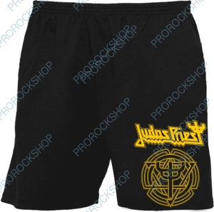 bermudy, kraťasy Judas Priest - yellow logo