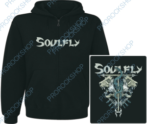 mikina s kapucí a zipem Soulfly - Titans