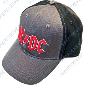 kšiltovka AC/DC - Red Logo 2 Tone