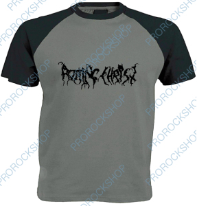 šedočerné triko Rotting Christ