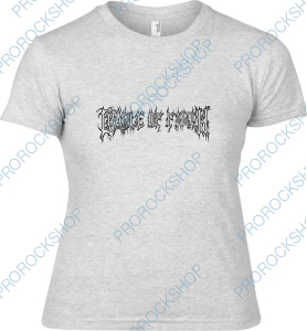 šedivé dámské triko Cradle Of Filth