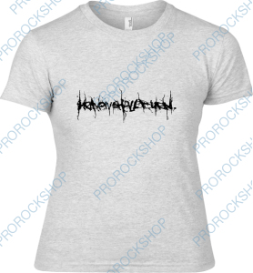 šedivé dámské triko Heaven Shall Burn