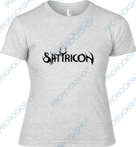 šedivé dámské triko Satyricon