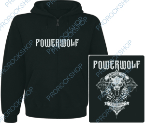 mikina s kapucí a zipem Powerwolf - Metal Is Religion logo