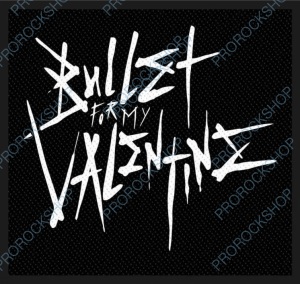 nášivka Bullet For My Valentine - Logo bw