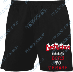 bermudy, kraťasy Destruction - 666% Born To Thrash
