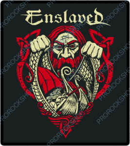 nášivka na záda, zádovka Enslaved - iconic logo