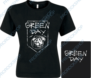 dámské triko Green Day - heart shaped hand grenade
