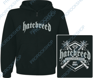 mikina s kapucí a zipem Hatebreed - Born To Bleed est. 1994