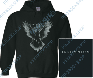 mikina s kapucí Insomnium - crow