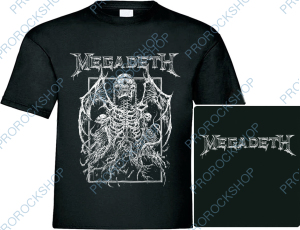triko Megadeth - Vic Rattlehead demonic version