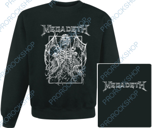 mikina bez kapuce Megadeth - Vic Rattlehead demonic version