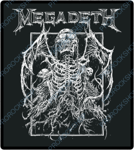 nášivka na záda, zádovka Megadeth - Vic Rattlehead demonic version