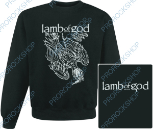 mikina bez kapuce Lamb Of God - skeleton eagle