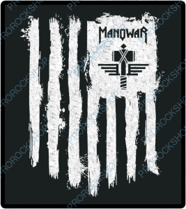 nášivka na záda, zádovka Manowar - USA