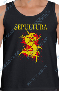 tílko Sepultura - yellow logo