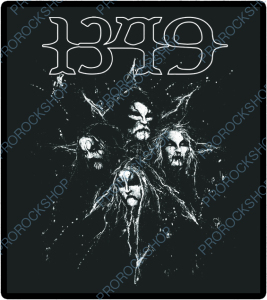 nášivka na záda, zádovka 1349 - Corpse Paint Portrait And Logo
