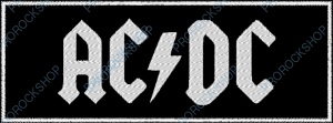 nášivka nápis AC/DC