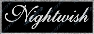 nášivka nápis Nightwish