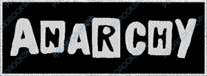 nášivka nápis Anarchy II