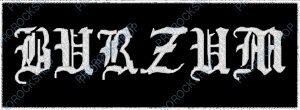 nášivka nápis Burzum