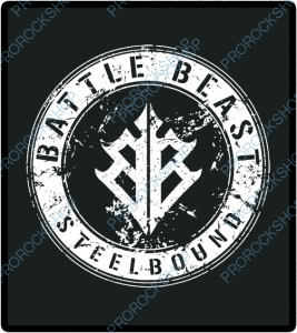 nášivka na záda, zádovka Battle Beast - Steelbound