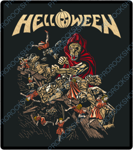 nášivka na záda, zádovka Helloween - Walls Of Jericho