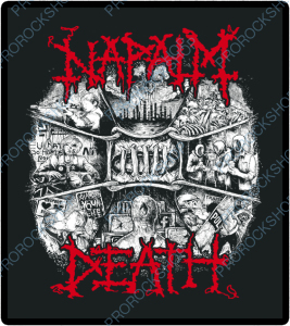 nášivka na záda, zádovka Napalm Death - Apex Predator – Easy Meat