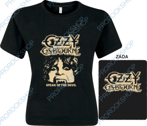 dámské triko Ozzy Osbourne - Speak Of The Devil