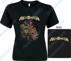 dámské triko Helloween - Walls Of Jericho