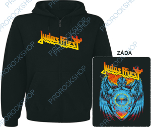 mikina s kapucí a zipem Judas Priest - Invicible Shield knight