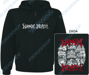mikina s kapucí a zipem Napalm Death - Apex Predator – Easy Meat