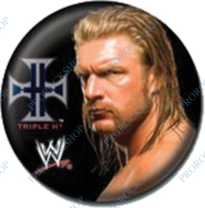 placka / button Triple H