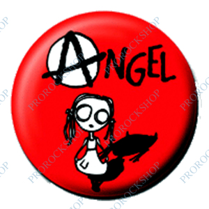 placka / button Angel