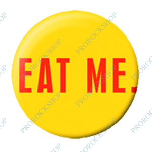 placka / button eat me