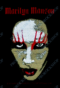 nášivka Marilyn Manson Head