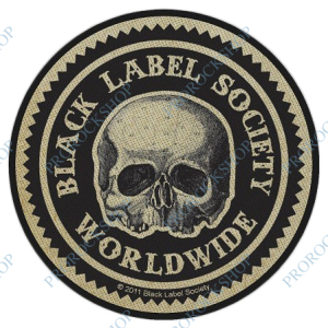nášivka Black Label Society - Hardcore Iron Circular
