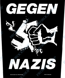 nášivka na záda, zádovka Gegen Nazi