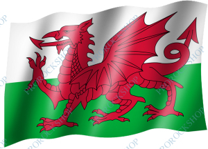 vlajka Walesu