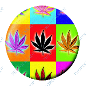 placka / button Marihuana
