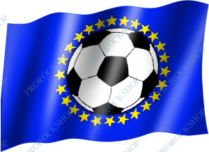 vlajka Evropský fotbal