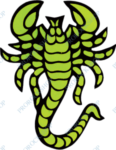 samolepka Škorpion
