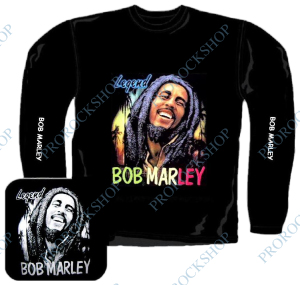 triko s dlouhým rukávem Bob Marley