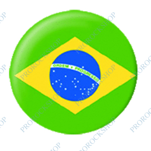 placka / button Brazílie