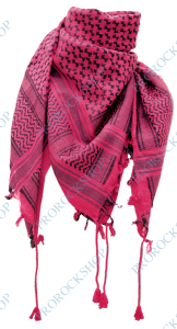 šátek palestina - arafat - růžový