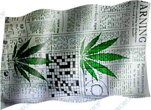 vlajka Marihuana noviny