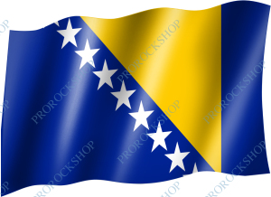 vlajka Bosna a Hercegovina .