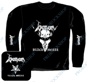 triko s dlouhým rukávem Venom - Black Metal S