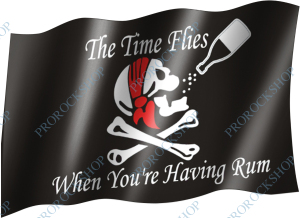 vlajka pirát when you're having rum